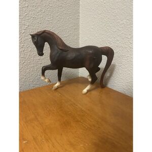 VTG Breyer Reeves Horse #3160 Foal Liver Chestnut Lady Roxanna Arabian 1980s